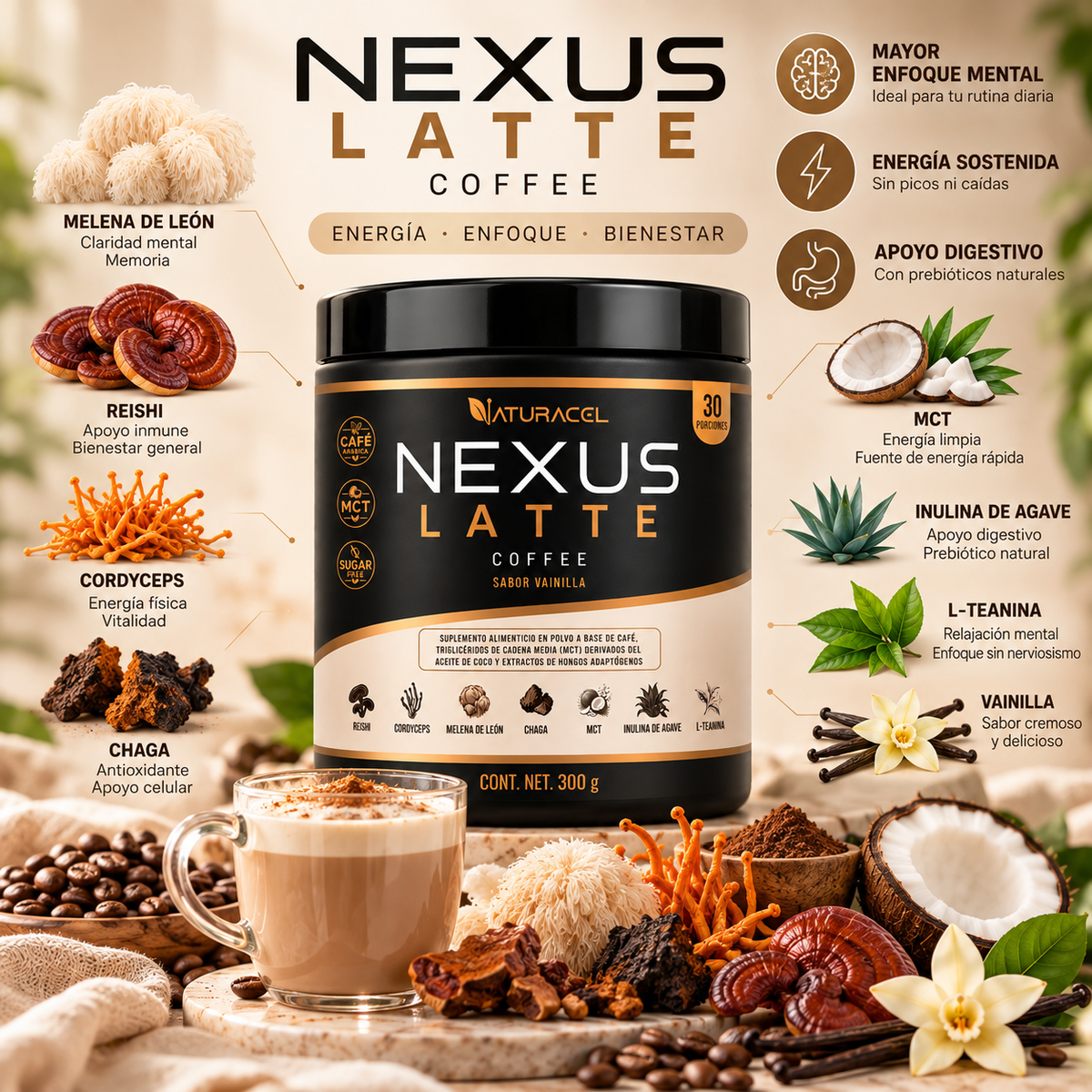 Nexus Latte Coffee