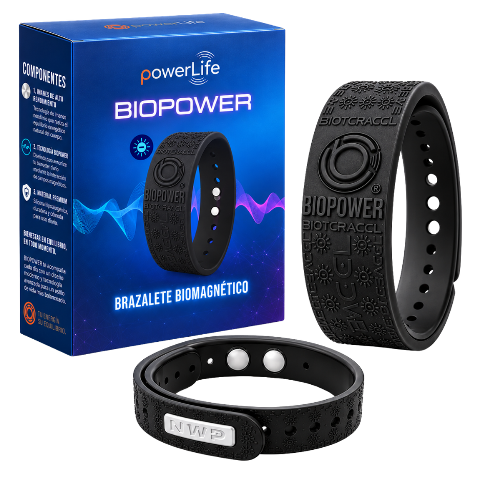 Biopower brazalete biomagnético